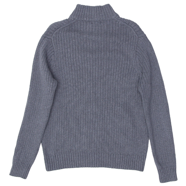 Mens Calvin Klein Jeans Full Zip Sweater Gray - Fashion Rerun Vintage Migration_Sweaters