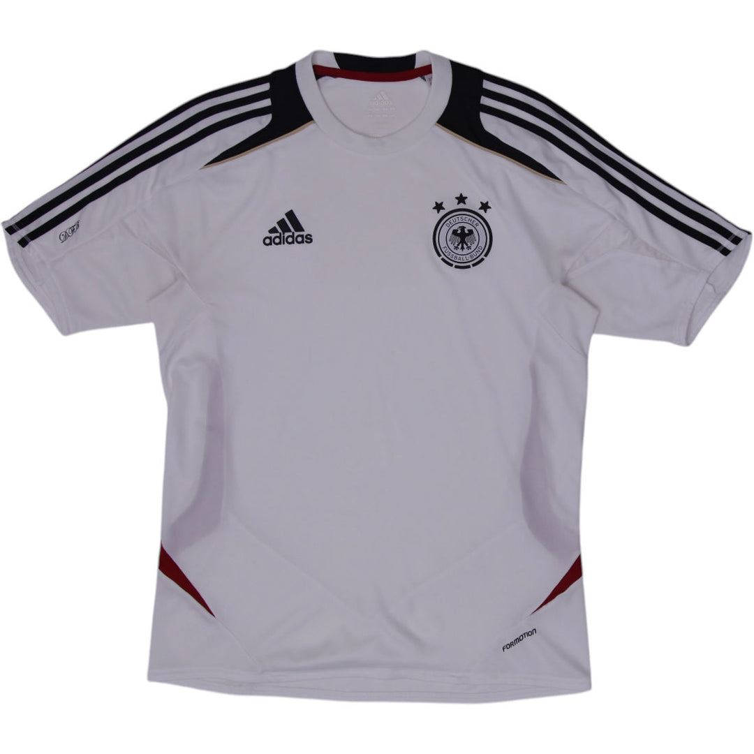 Mens Adidas Germany Soccer Jersey White Team Logo