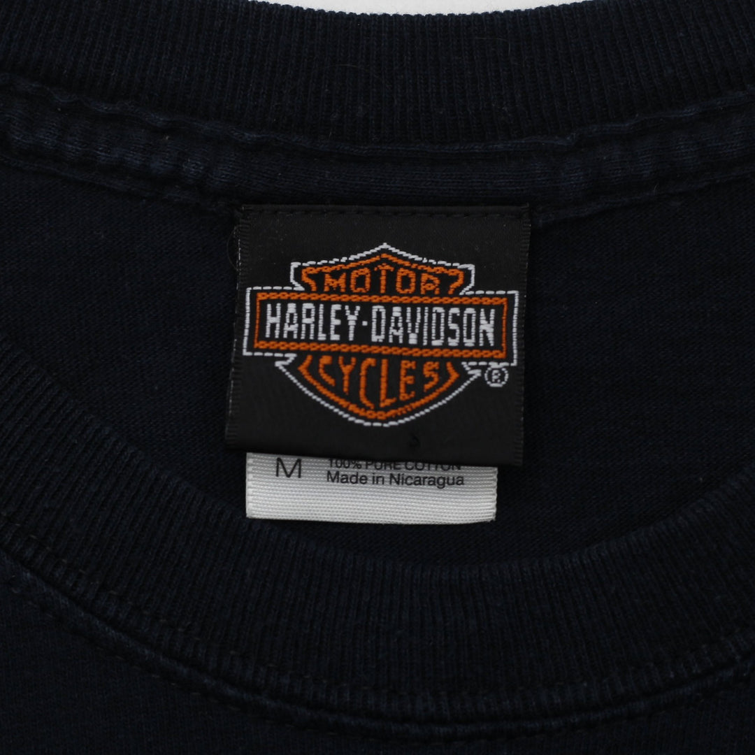 Vintage 1992 Harley-Davidson Australia Kangaroo Country Graphic Black T-Shirt M