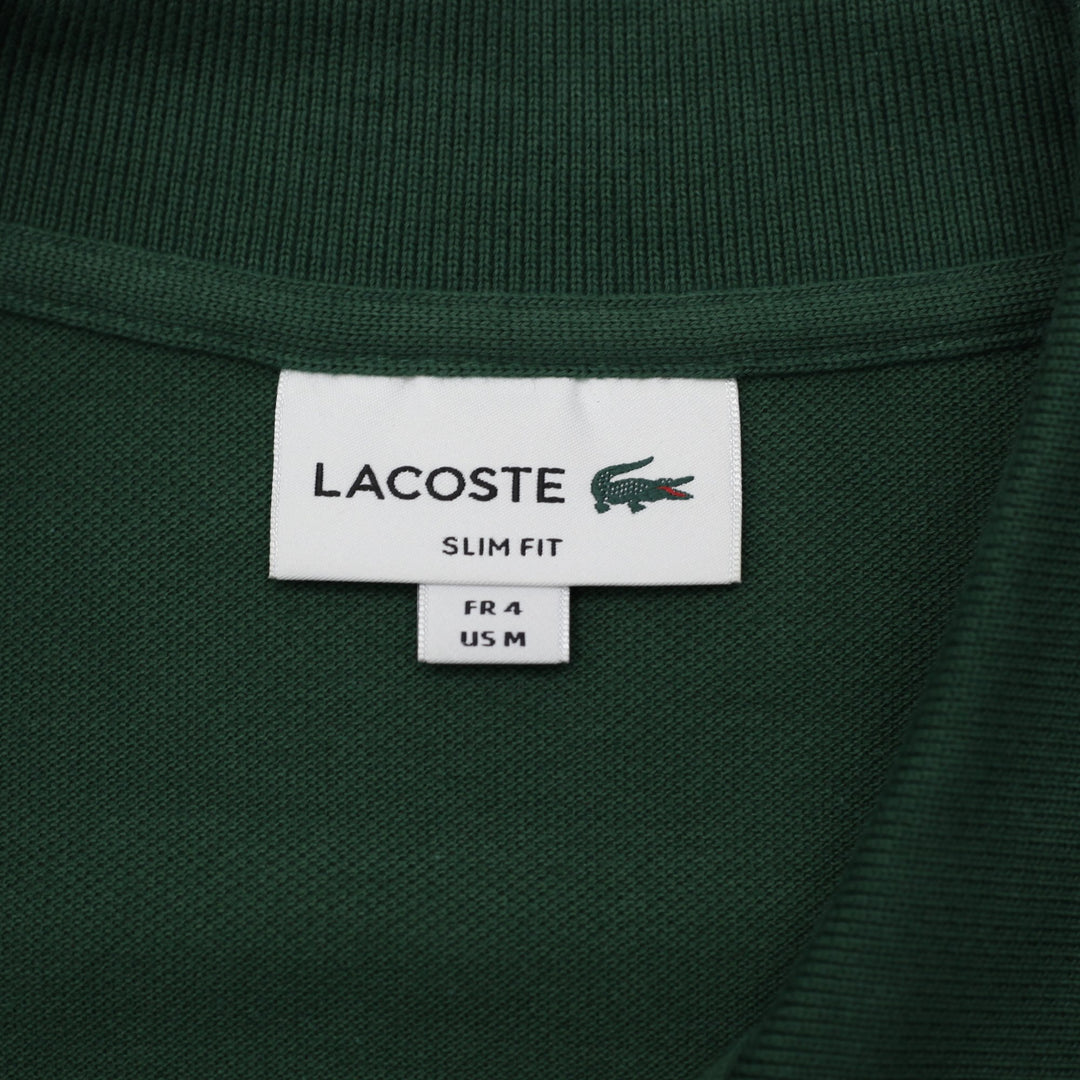 Mens Lacoste Slim Fit Short Sleeve Piqué Polo T-Shirt Size M