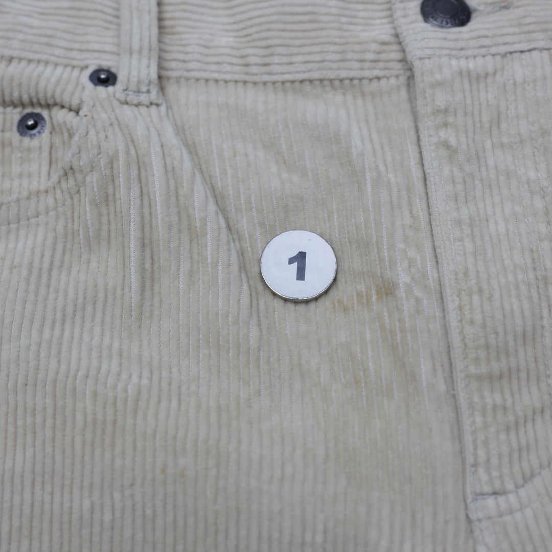 Lauren Jeans Co. Ralph Lauren Women's Beige Corduroy Pants Size 10
