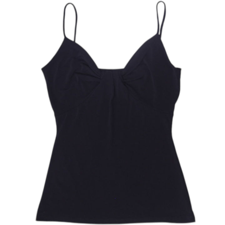 Y2K Ladies Black Stretchable Strappy Top