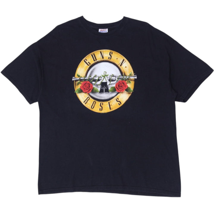 Vintage Mens Guns N Roses T-Shirt Black Band Graphic Size 2XL | Migration_T-Shirts | Fashion Rerun