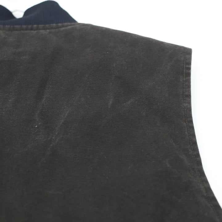 Vintage Carhartt V02 DKB Sandstone Arctic Quilt-Lined Vest Size XL