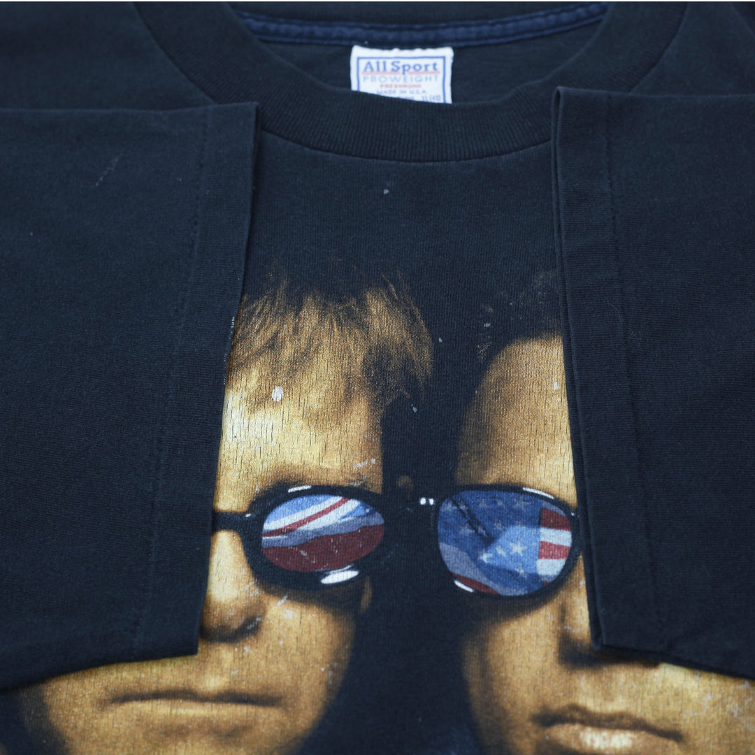 Vintage 1995 Elton John & Billy Joel Spring Tour T-Shirt Made in USA Size XL | Migration_T-Shirts - View 14 | Fashion Rerun