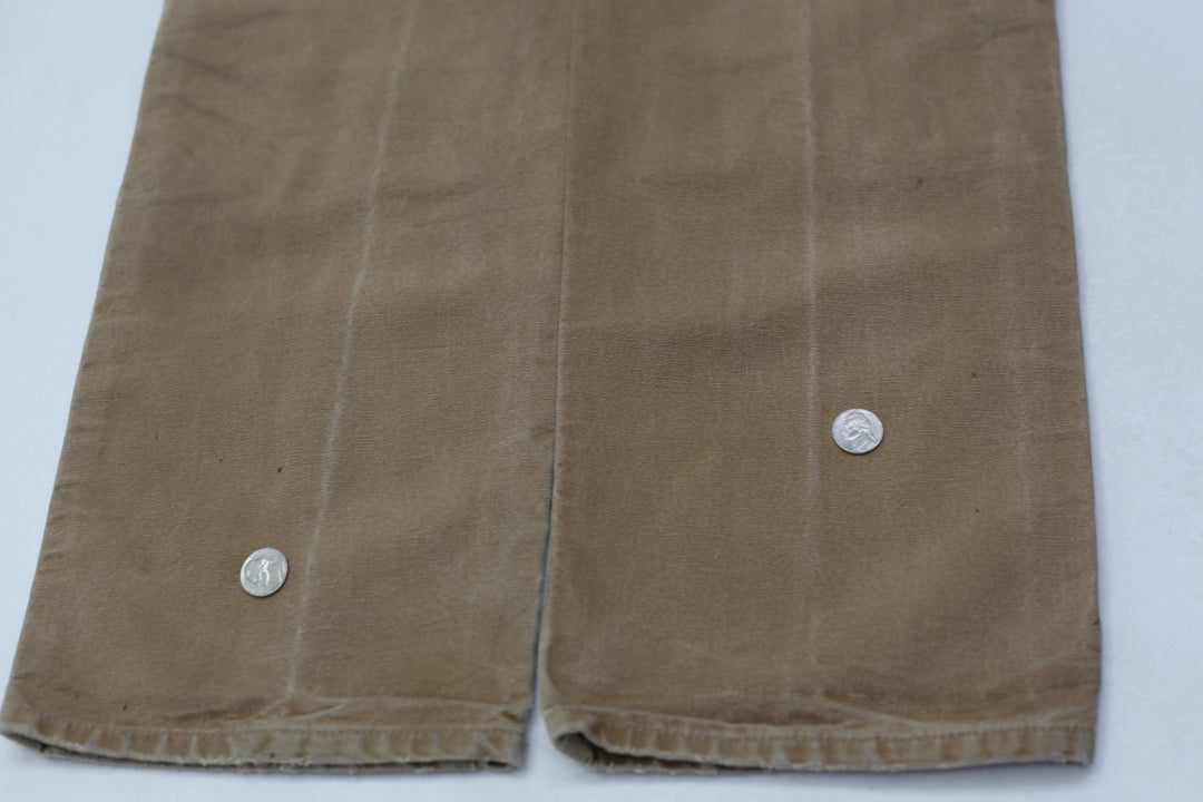 Mens Carhartt B01 BRN Loose Original Fit Double Knee Work Pants