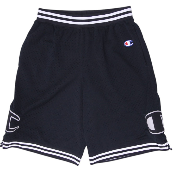 Mens Champion Striped Trim Mesh Basketball Shorts Size M
