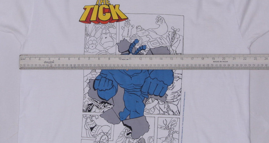 Vintage 90s The Tick Superhero Cartoon TV Show Fox Kids T-Shirt XL | Migration_T-Shirts - View 7 | Fashion Rerun