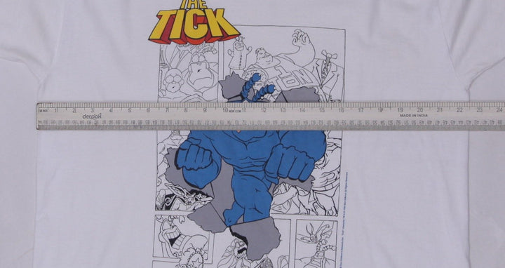 Vintage 90s The Tick Superhero Cartoon TV Show Fox Kids T-Shirt XL | Migration_T-Shirts - View 7 | Fashion Rerun