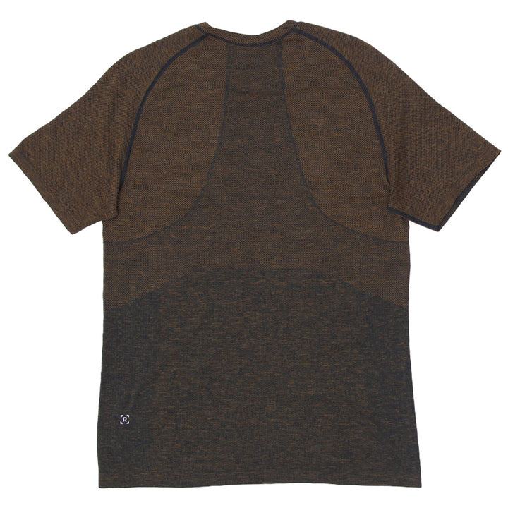 Mens Lululemon Crewneck Short Sleeve T-Shirt - Fashion Rerun Vintage Migration_T-Shirt