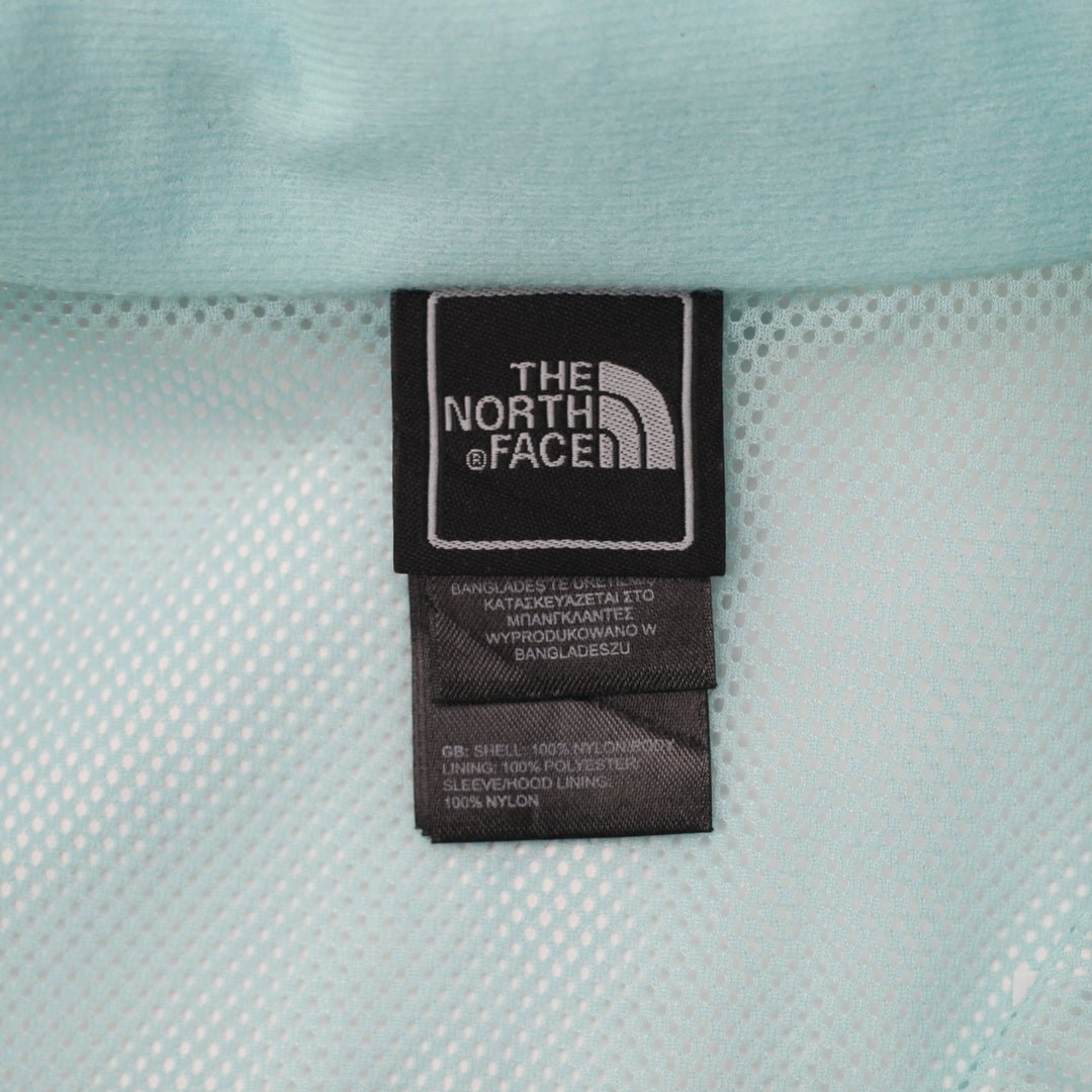 Ladies The North Face Jacket Hyvent Navy Hooded Waterproof Lightweight S