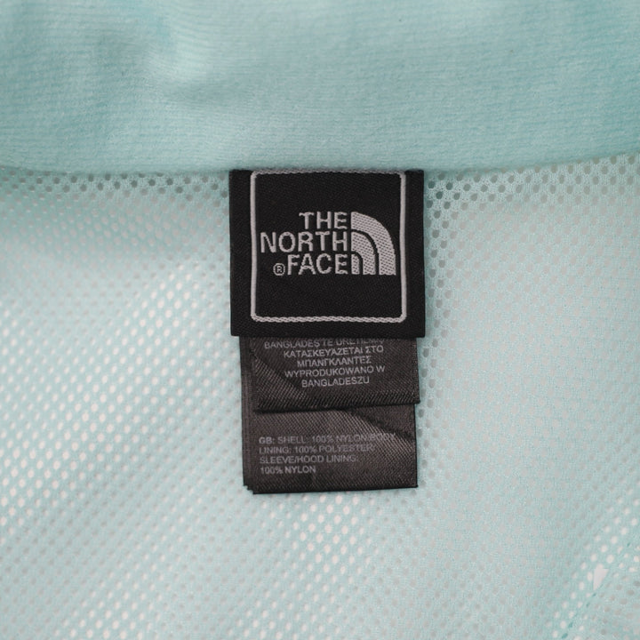 Ladies The North Face Jacket Hyvent Navy Hooded Waterproof Lightweight S