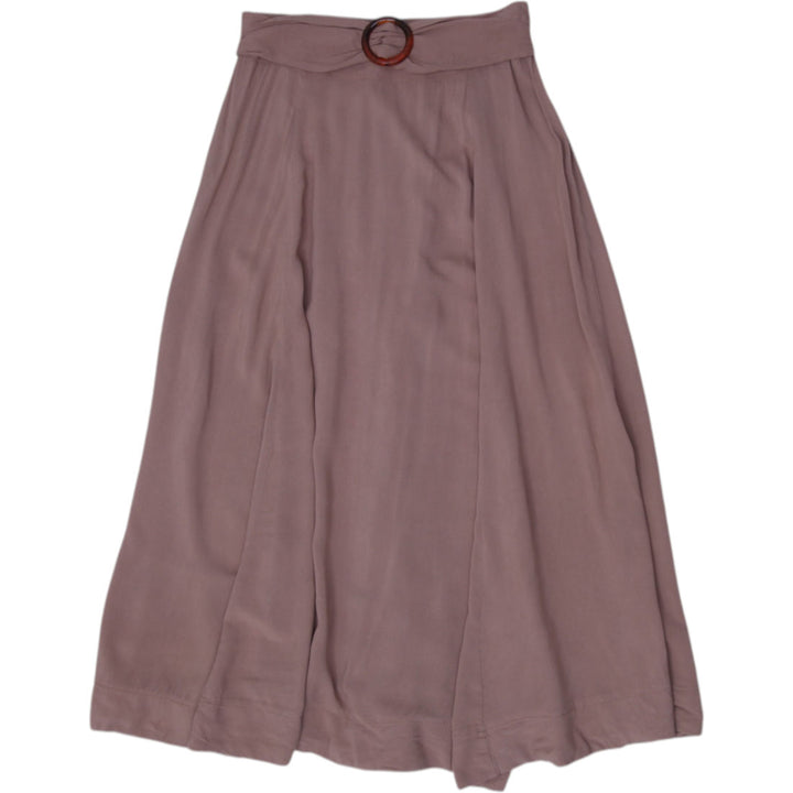 Y2K Ladies Beechers Brook New York Ring Buckle High-Waist Midi Skirt  Size M