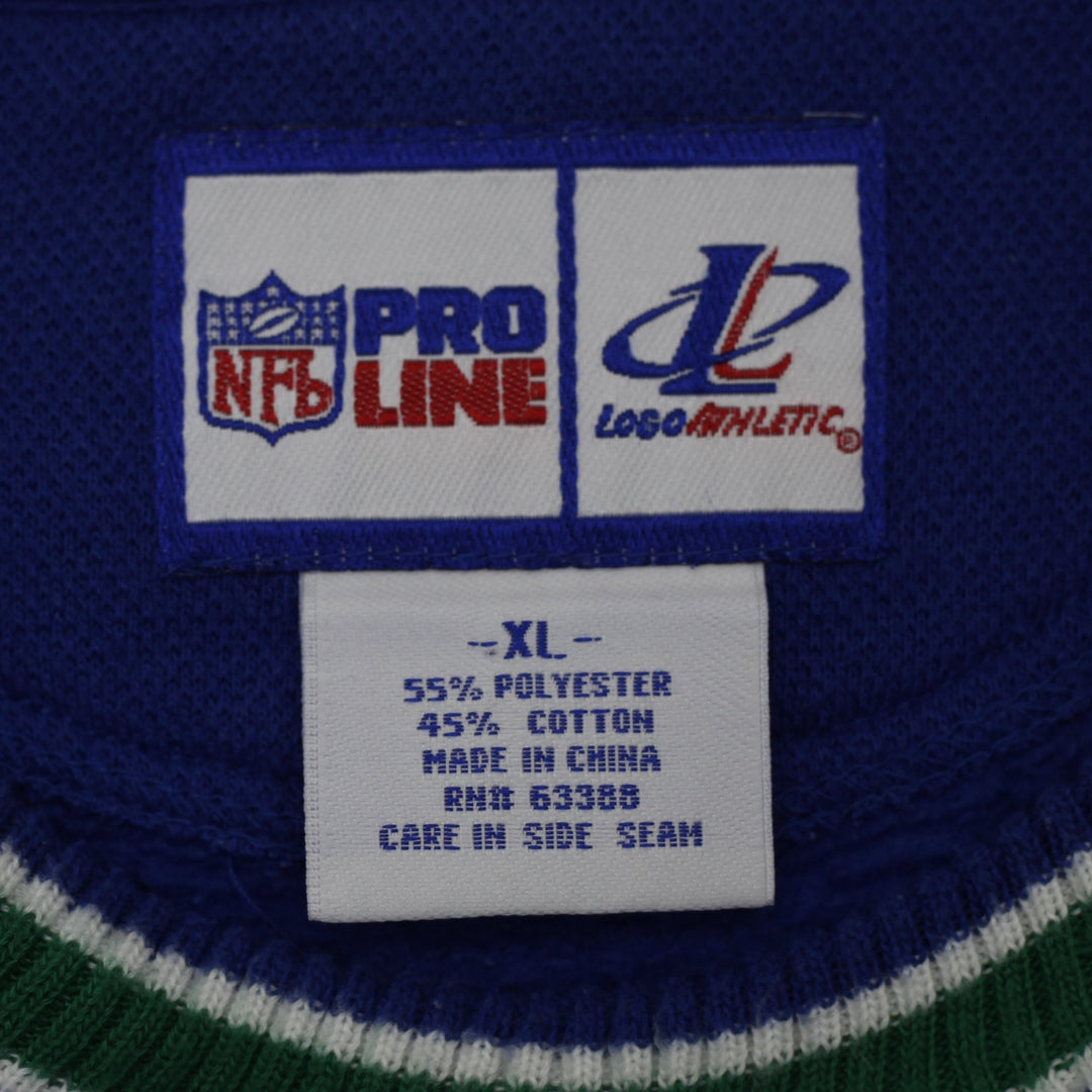 Vintage Logo Athletic Pro Line Seattle Seahawks Pullover Sweater