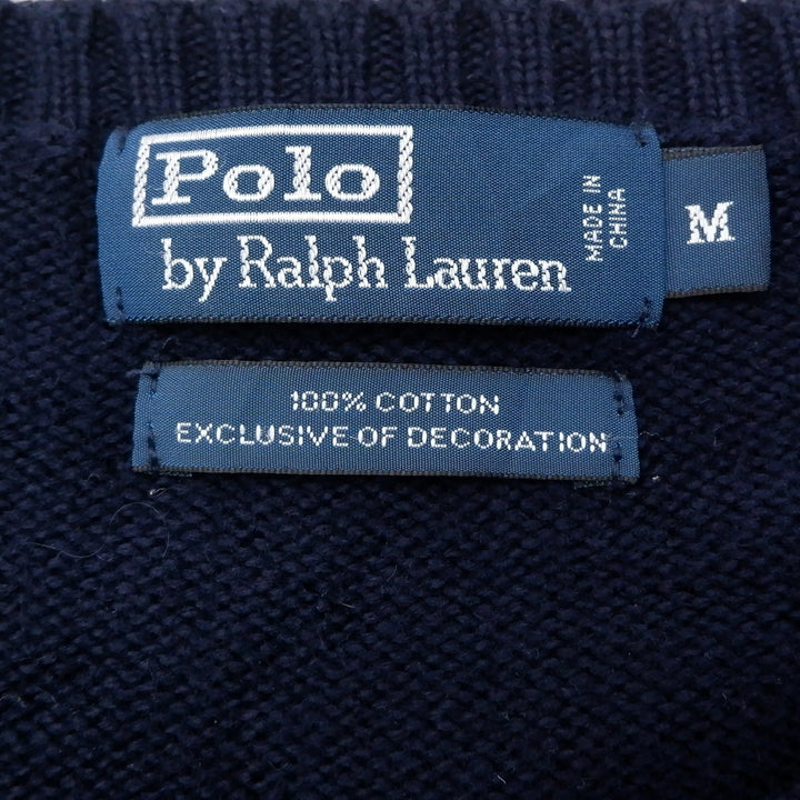 Vintage Polo By Ralph Lauren 100% Cotton Knit Sweater