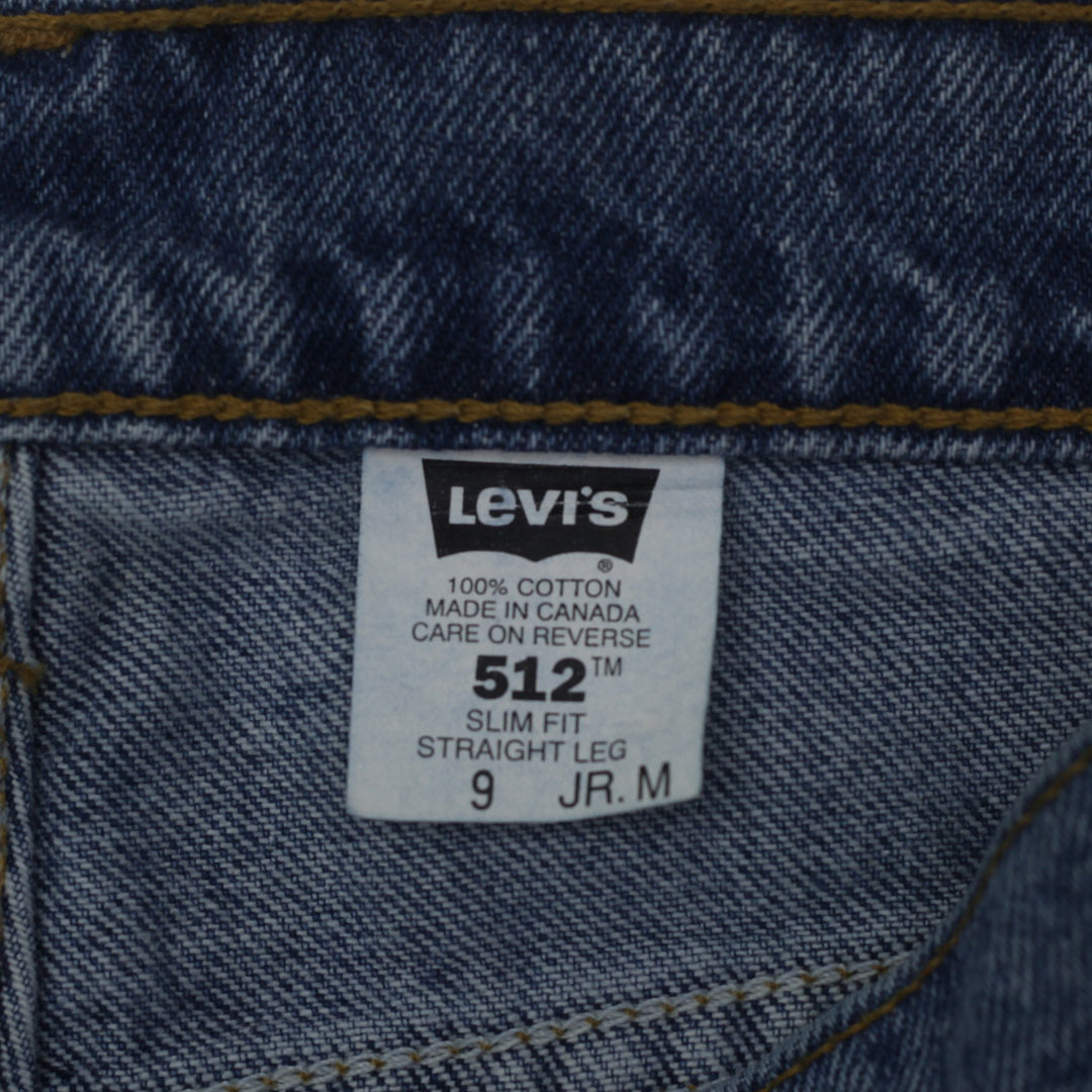 Vintage Ladies Levi's Slim Fit Straight Leg Jeans Made In Canada - Fashion Rerun Vintage Migration_Pants