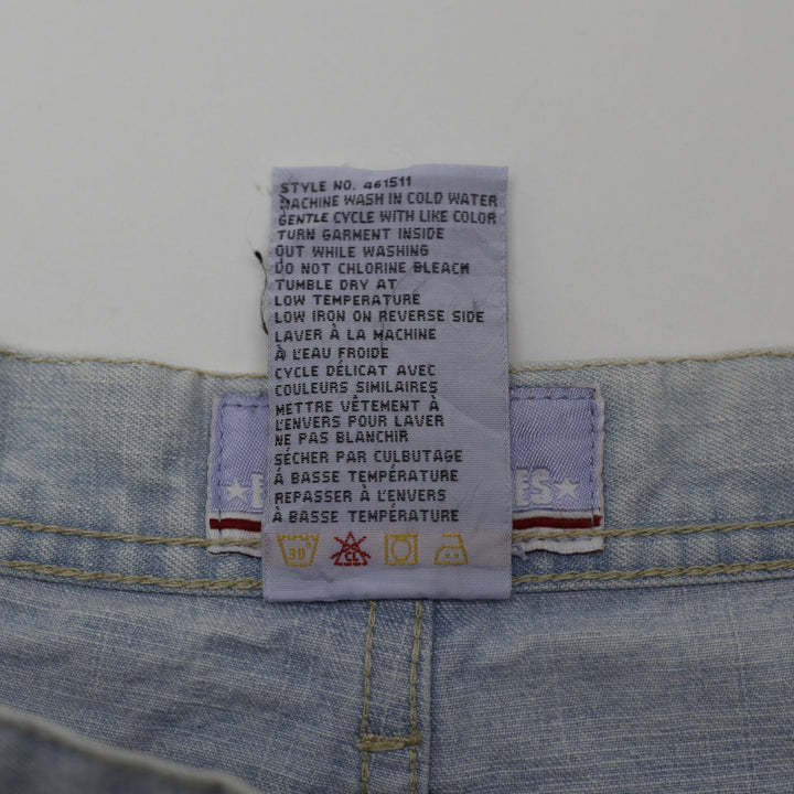 Mens Exec Speed Series Patches Denim Shorts Size 34 | Migration_Shorts - Detail View | Fashion Rerun