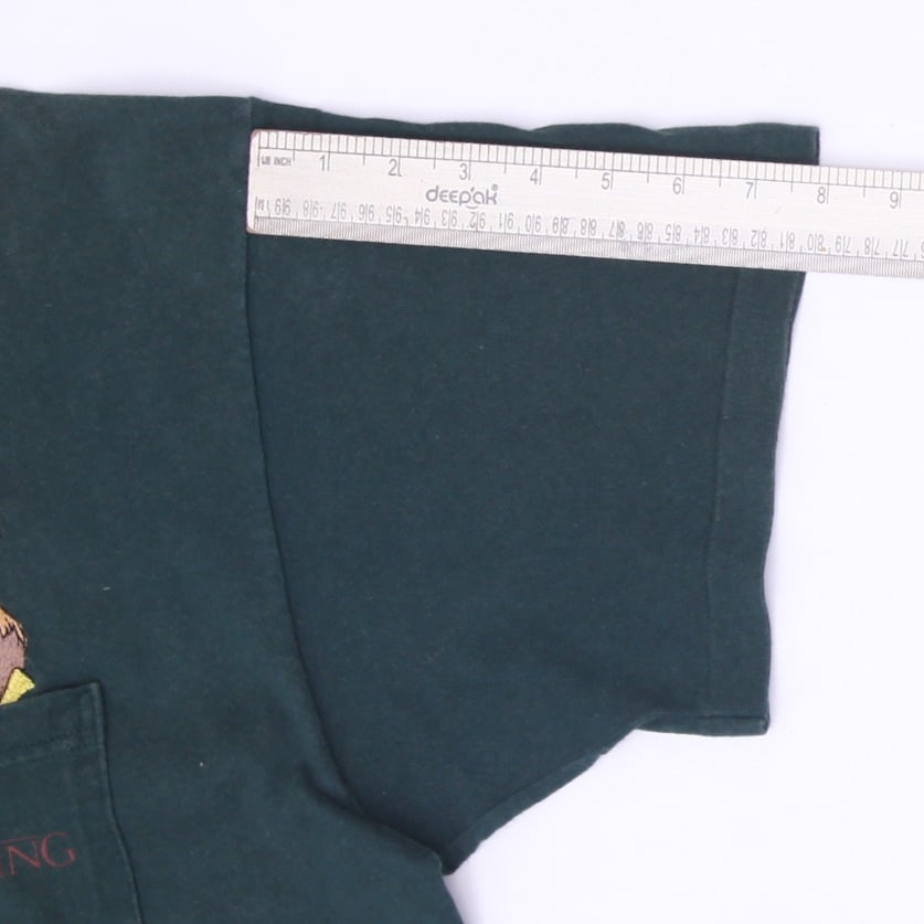 Vintage 90s Mickey Inc The Lion King Mufasa Simba Pocket T-Shirt Size L/XL
