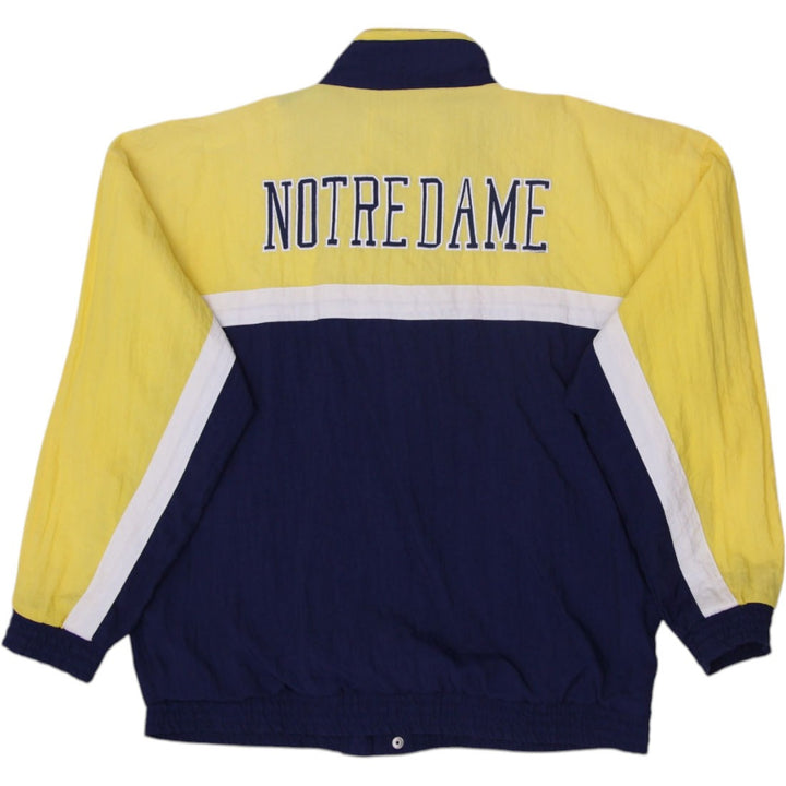 Vintage Notre Dame Fighting Irish Apex One Varsity Full Zip Jacket 90’s | Migration_Jackets - Side View | Fashion Rerun