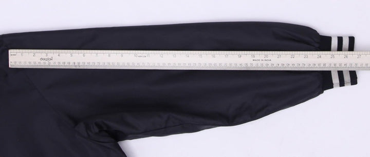 Vintage Mens Birdie Raiders Jacket Black Embroidered Football Made In USA