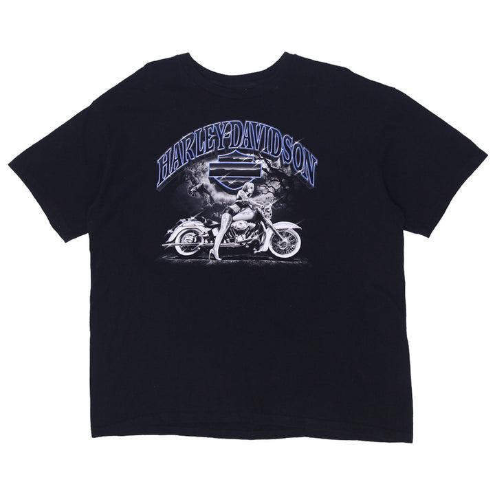 Mens Harley Davidson Old Pueblo Biker T-Shirt Black - Fashion Rerun Vintage Migration_T-Shirt