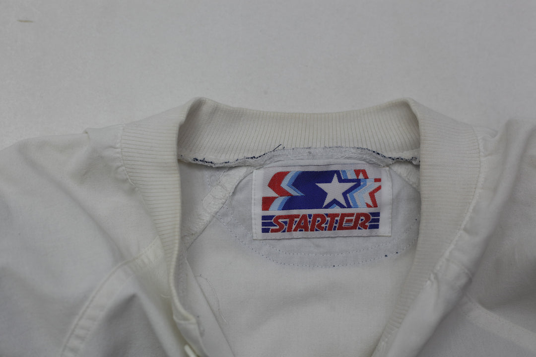 Vintage New York Yankees Starter Striped Jacket | Migration_Jacket UAENAT20 - Back View | Fashion Rerun