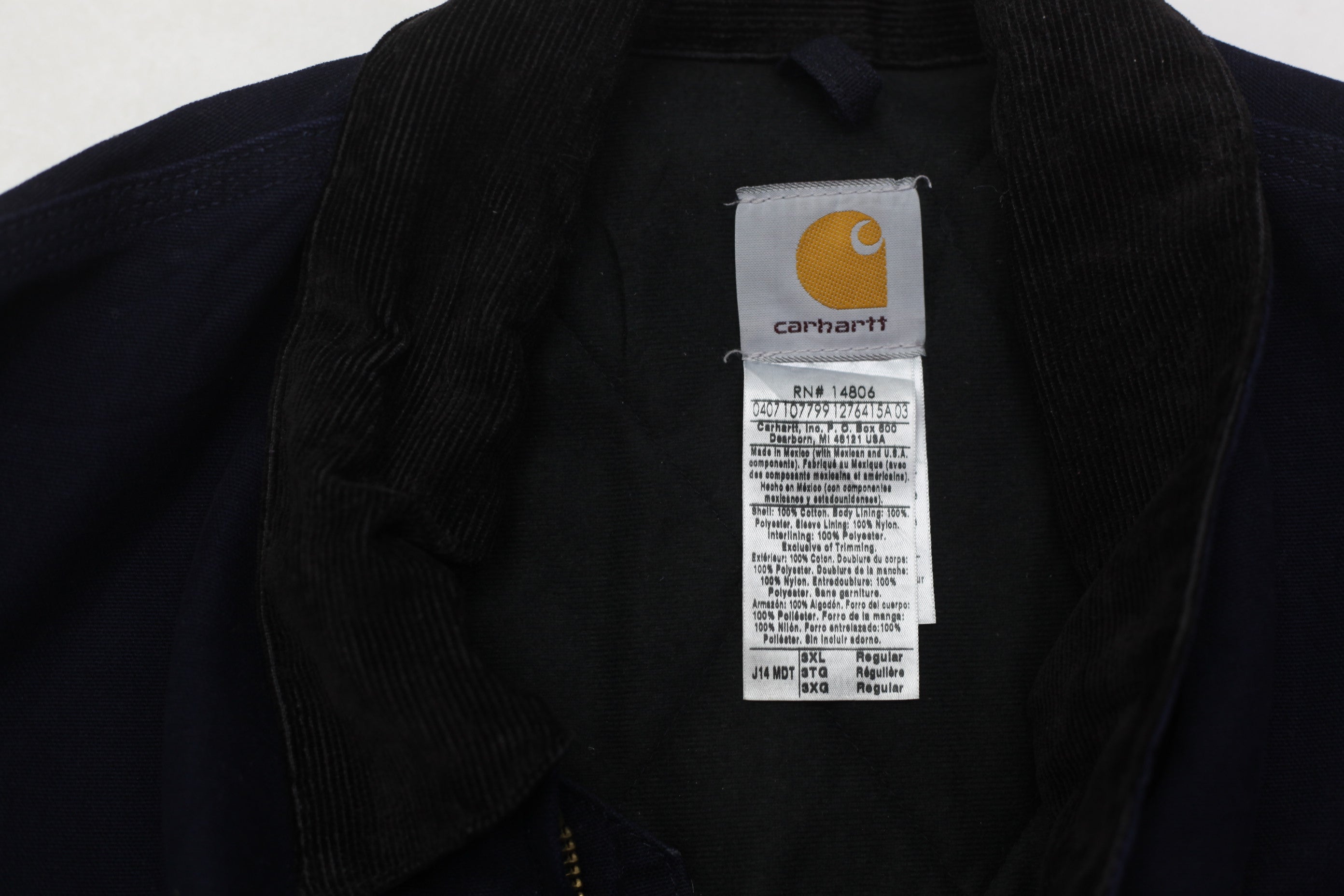 Shop Mens Carhartt J14 MDT Full Zip Santa Fe Jacket | Fashion Rerun