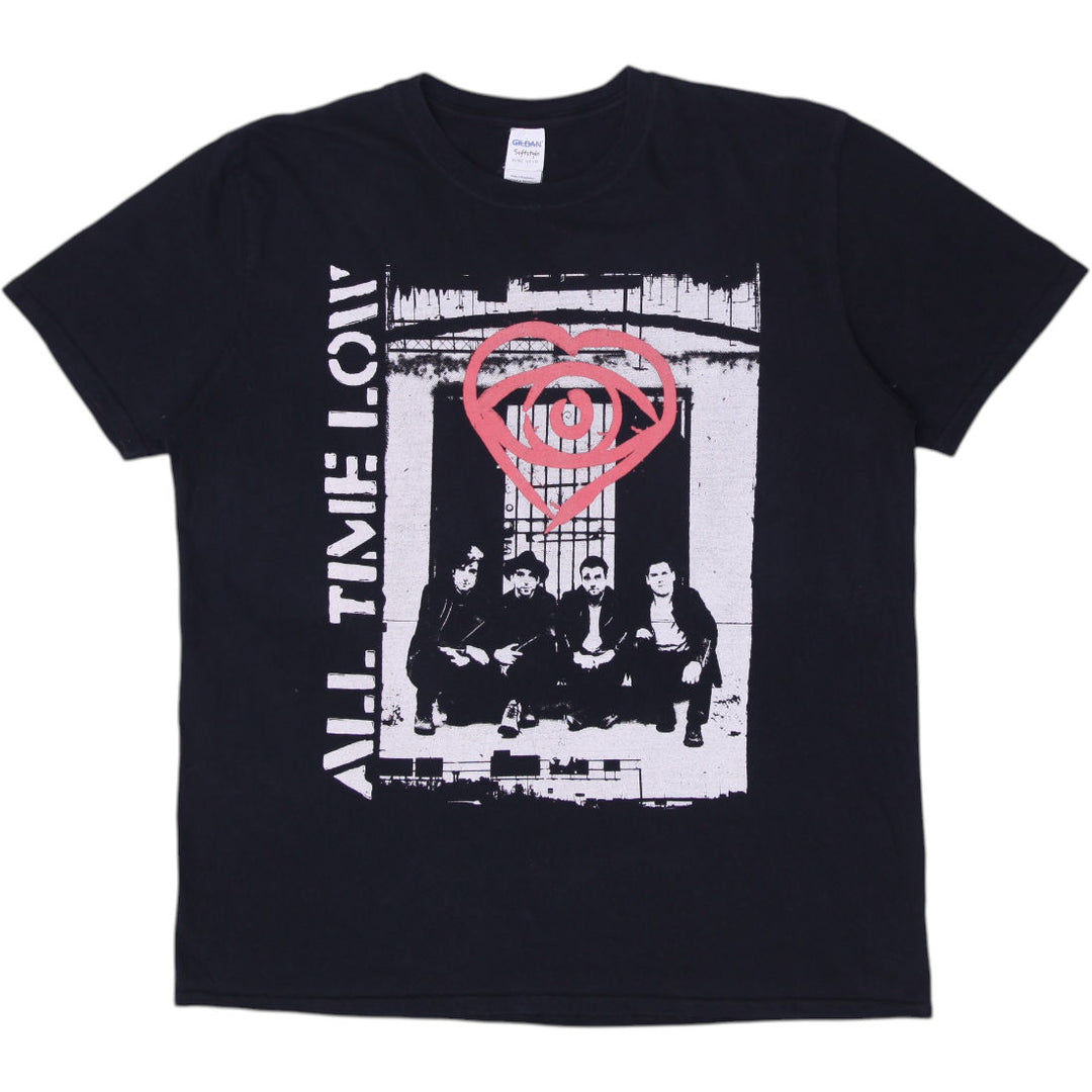 Vintage Gildan Softstyle All Time Low Band T-Shirt Size XL
