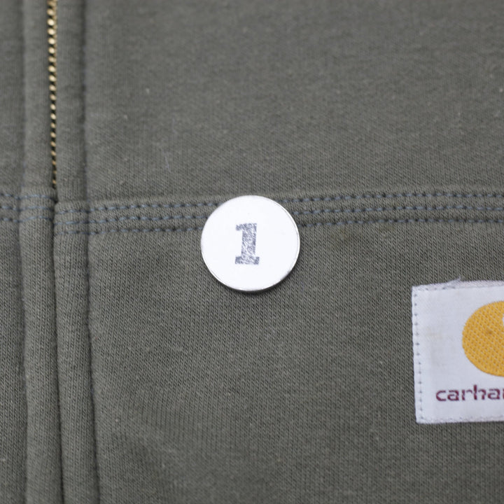 Mens Carhartt Original Fit Full Zip Workwear Hoodie Size M