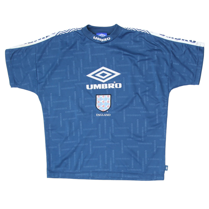90's Vintage Umbro Training England Football Jersey