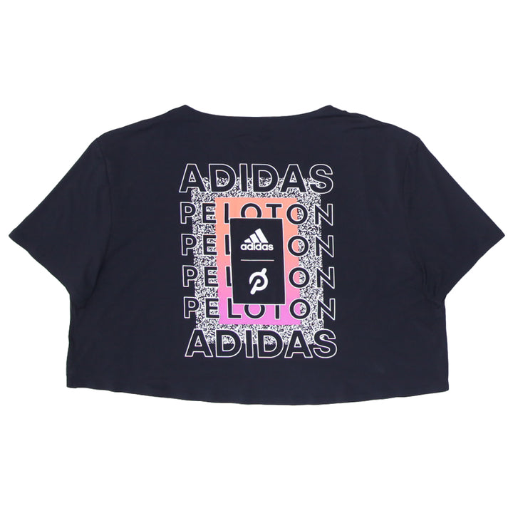 Ladies Peloton Collab Adidas Crop T-Shirt