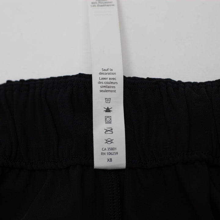 Ladies Lululemon On The Fly Wide Leg Cropped Woven Travel Trousers Culottes