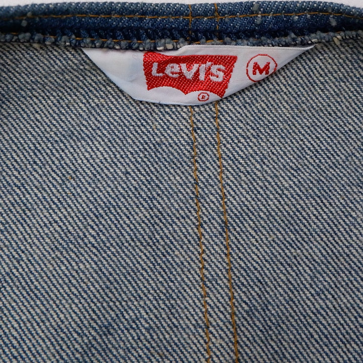 Vintage Mens Levis Denim Button Vest