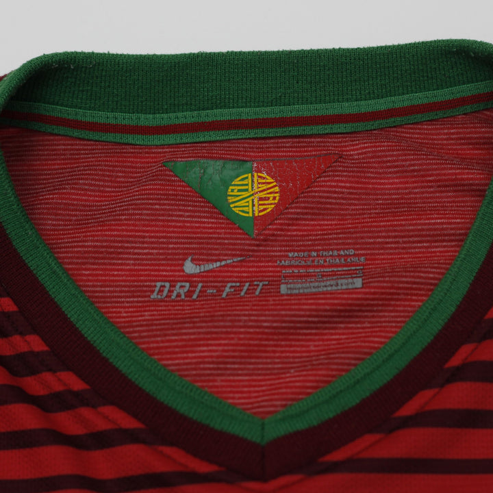 2014 Portugal National Team Dri-Fit Soccer Jersey Size L | Migration_Jerseys - Back View | Fashion Rerun