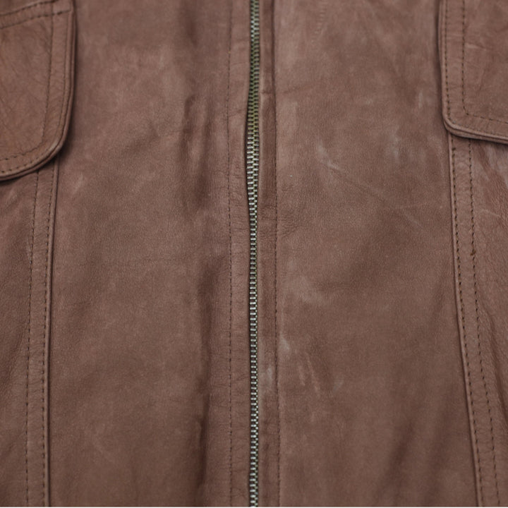 Vintage Pierre Cardin Leather Jacket Size XL | Migration_Jackets - View 9 | Fashion Rerun