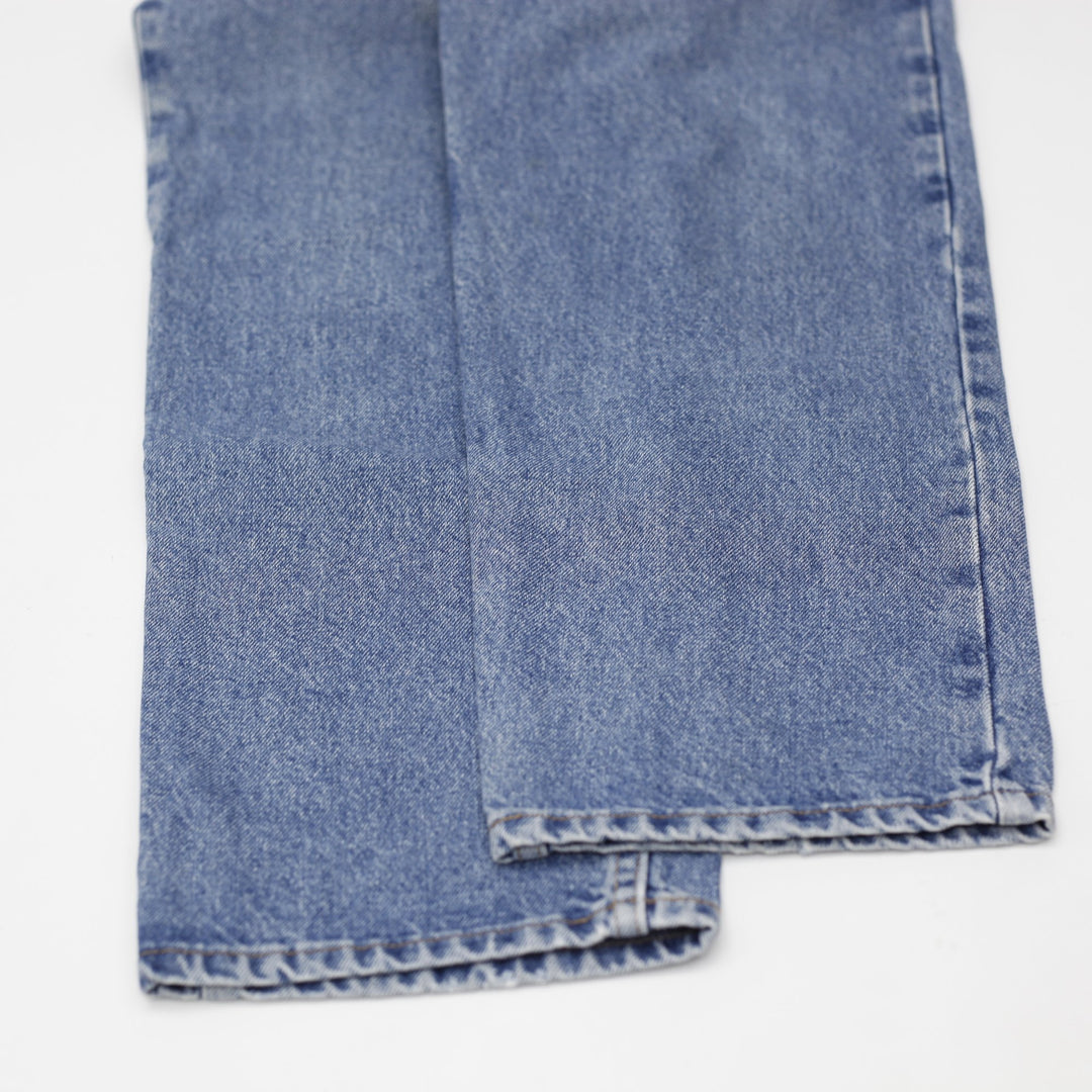 Vintage Ladies Tommy Hilfiger Striped Waistband Straight Leg Jeans Size 16