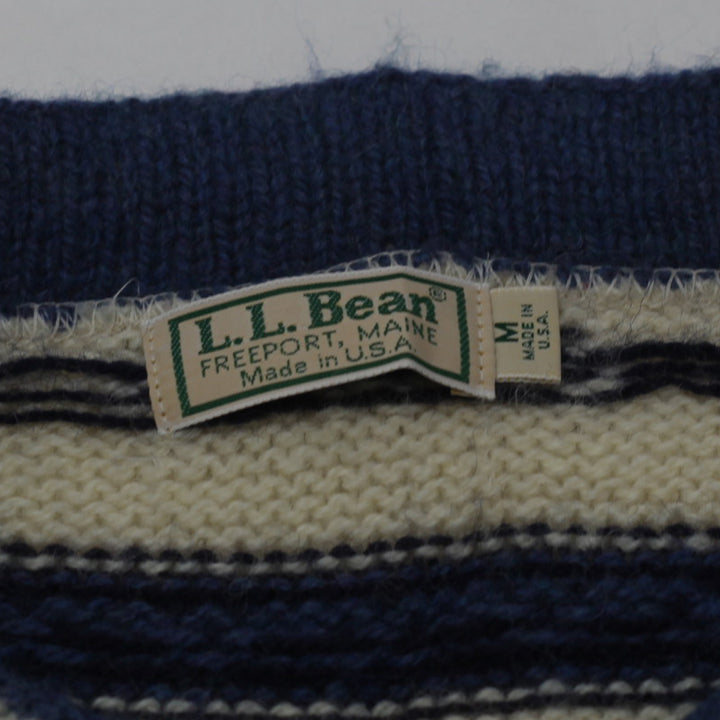 Vintage L.L Bean Knitted Sweater Cardigan Made in USA Ladies - Fashion Rerun Vintage Migration_Sweaters