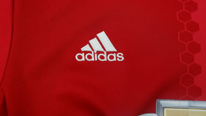 Mens Manchester United 2016-17 Home Shirt Pogba #6 Soccer Jersey