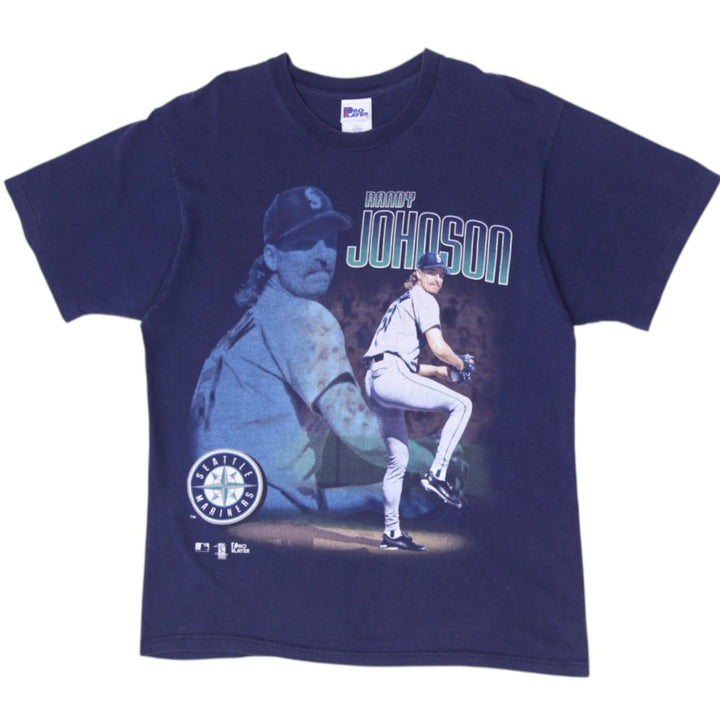 Vintage 1996 Randy Johnson Seattle Mariners T-Shirt Size L