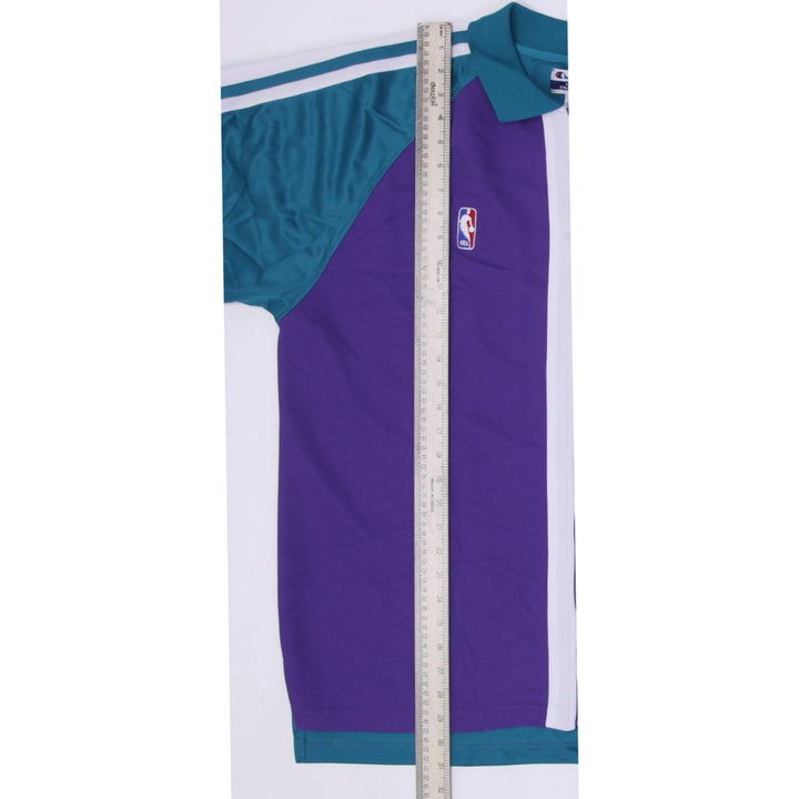 Vintage Champion NBA Utah Jazz Full Zip Warm Up Shirt Jersey