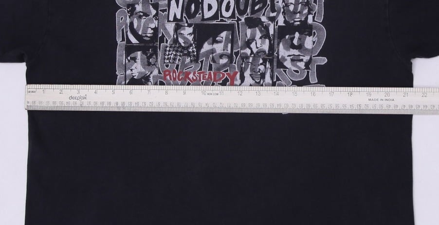 Vintage No Doubt Tour 2002 Rock Band Black T-Shirt Large | Migration_T-Shirts - Alternate View | Fashion Rerun