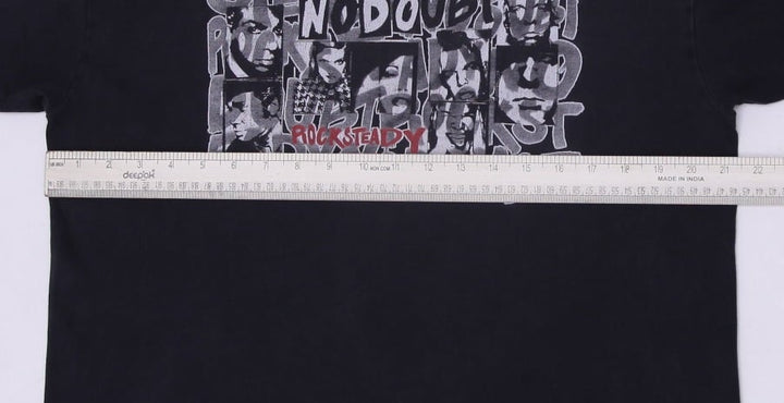 Vintage No Doubt Tour 2002 Rock Band Black T-Shirt Large | Migration_T-Shirts - Alternate View | Fashion Rerun