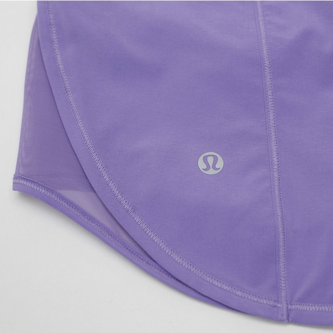 Ladies Lululemon Lined Low Rise Gym Running Track Shorts Size 4