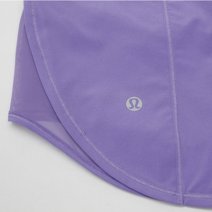 Ladies Lululemon Lined Low Rise Gym Running Track Shorts Size 4