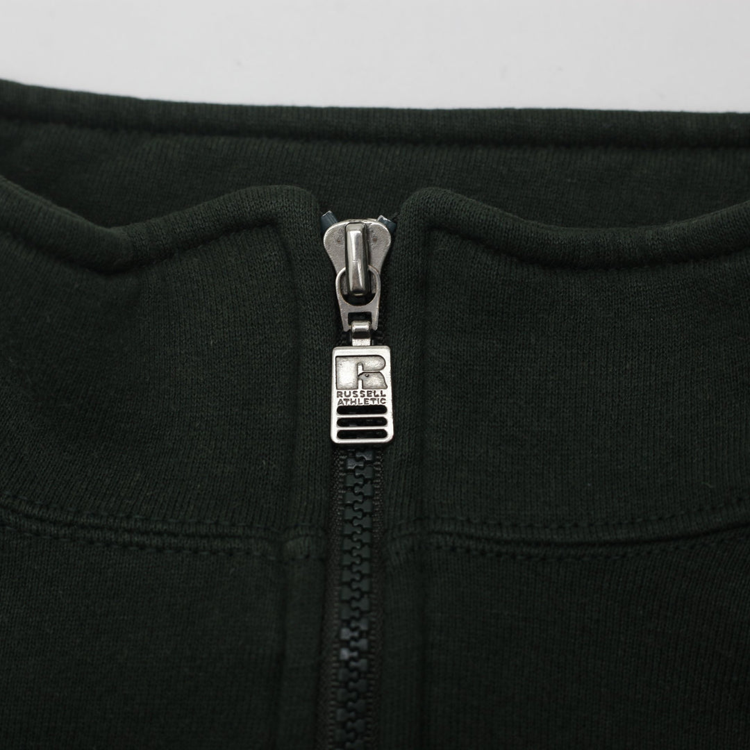 Vintage 90s Russell Athletic Quarter Zip Pullover Sweatshirt Size L