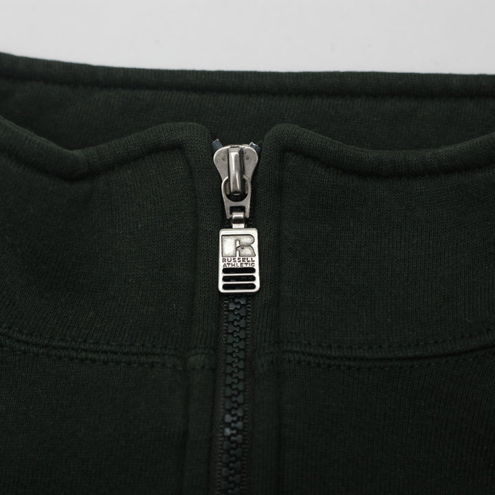 Vintage 90s Russell Athletic Quarter Zip Pullover Sweatshirt Size L