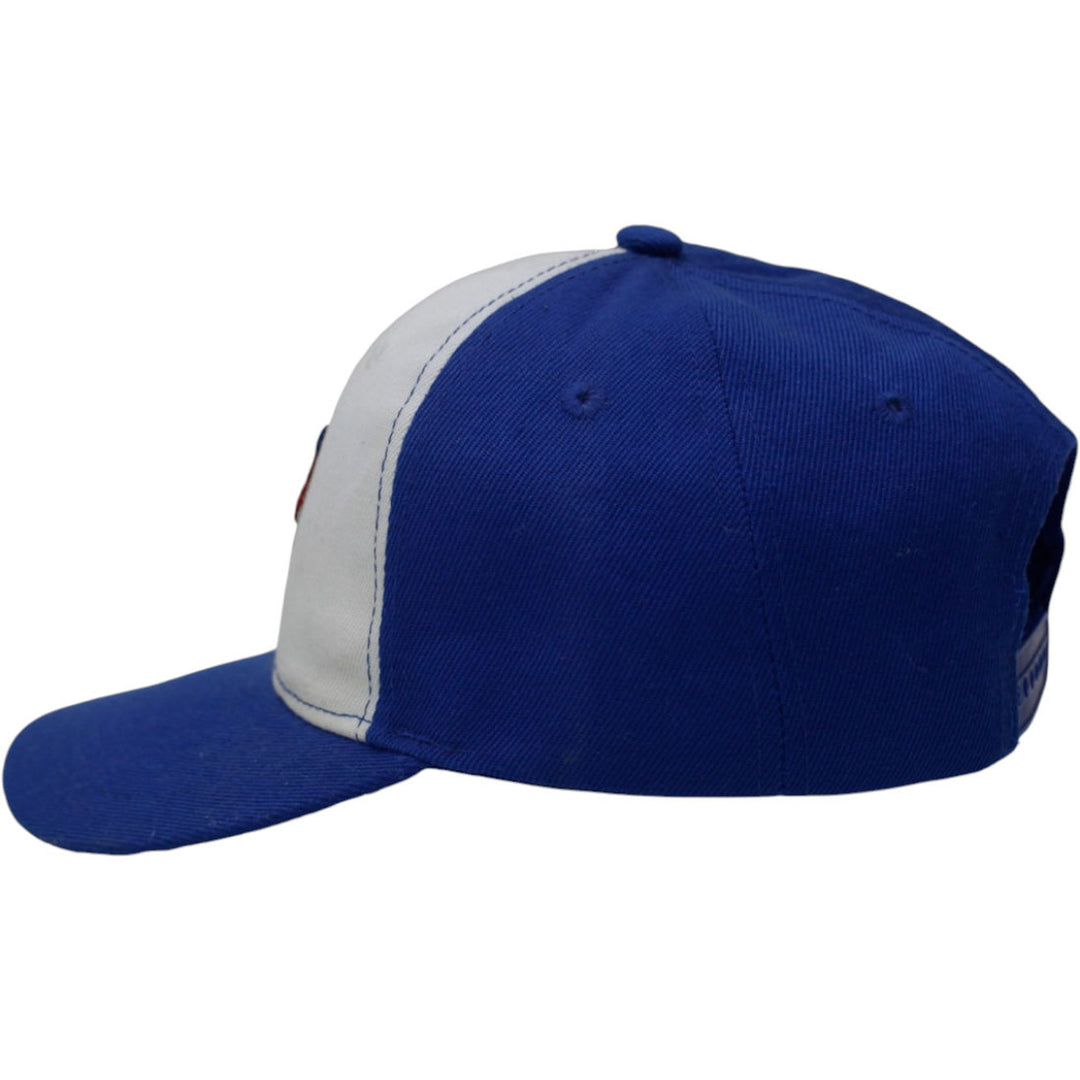 Mens Toronto Blue Jays Baseball Cap White Blue Embroidered Adjustable
