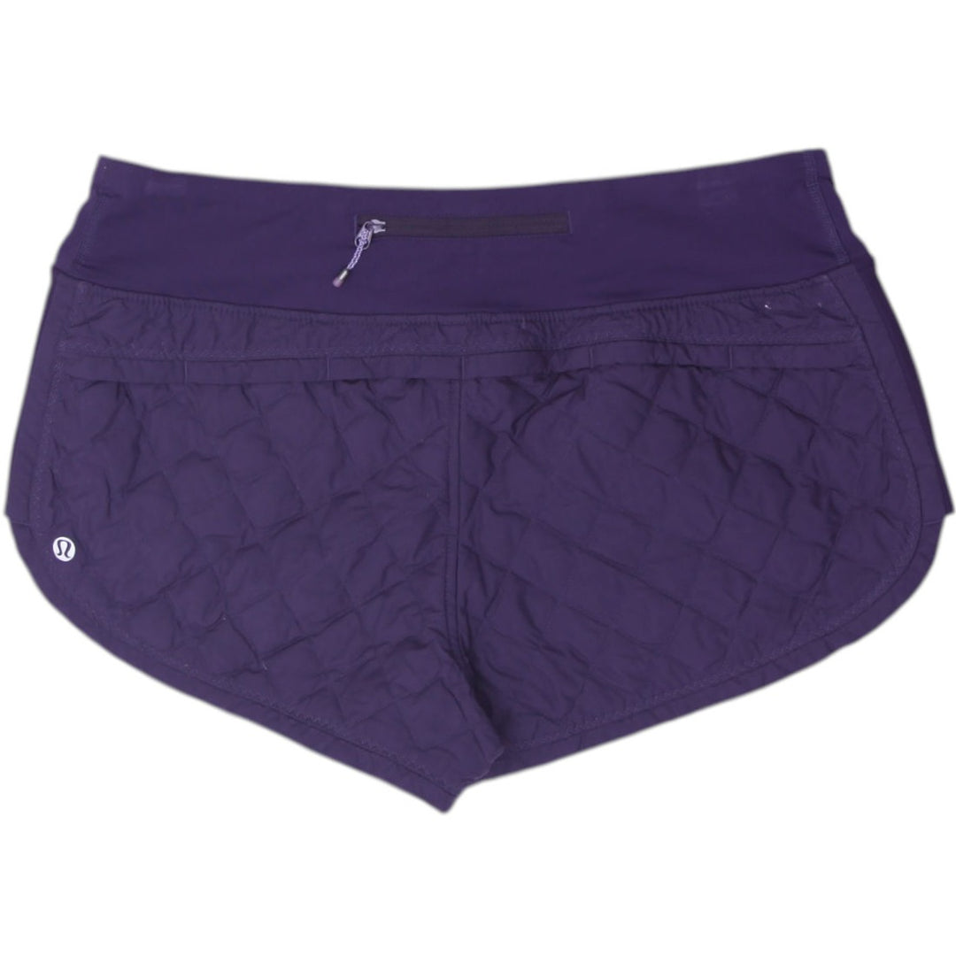 Ladies Lululemon Diamond Quilt Athletic Speed Short Size 8