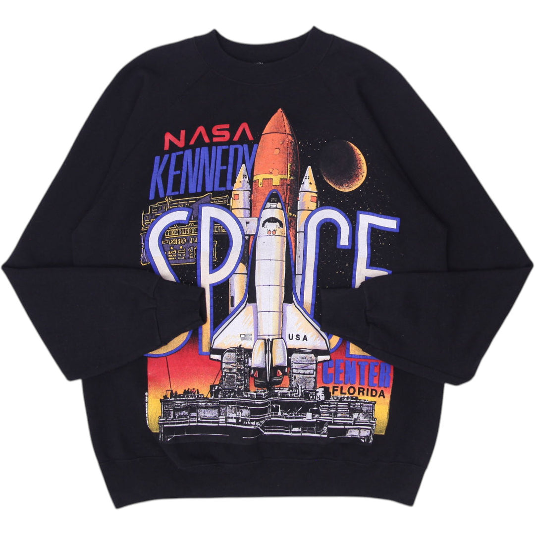 Vintage 90s NASA Kennedy Space Center Sweatshirt Made in USA Size L | Migration_Sweatshirts | Fashion Rerun