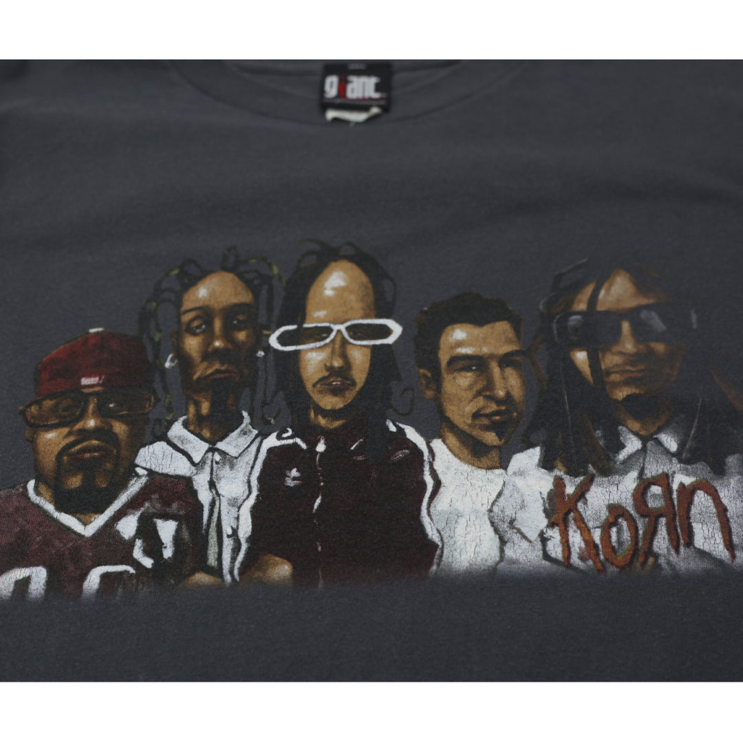 Vintage Korn Band T-Shirt Giant Gray XXL - Fashion Rerun Vintage Migration_T-Shirt